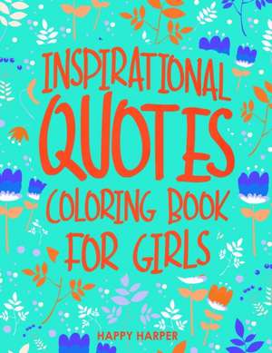 Quotes Coloring Book de Harper Hall