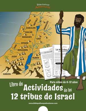 Libro de actividades de las 12 tribus de Israel de Pip Reid