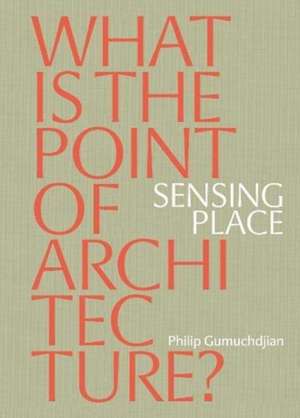 Sensing Place: What is the Point of Architecture? de Philip Gumuchdjian