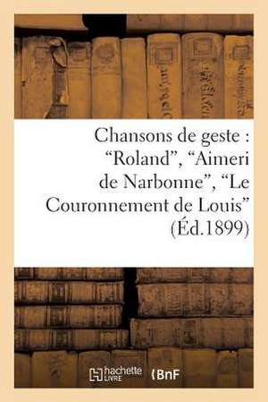 Chansons de Geste