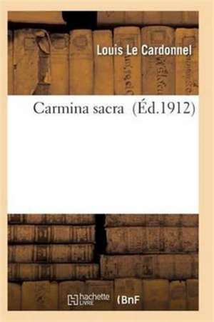 Carmina sacra de Tbd