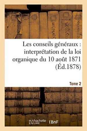 Les conseils généraux de Tbd