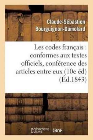 Les codes français de Claude-Sébastien Bourguignon-Dumolard