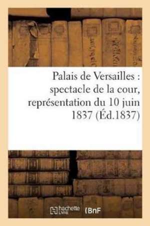 Palais de Versailles de Tbd