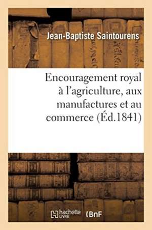 Analyse de 80 Mémoires Sur l'Encouragement Royal À l'Agriculture, Aux Manufactures: Et Au Commerce. Topographie, Géologie, Minéralogie, Population, Ho de Jean-Baptiste Saintourens