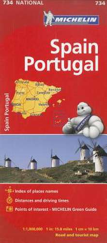 Michelin Spain & Portugal de Michelin Travel Publications