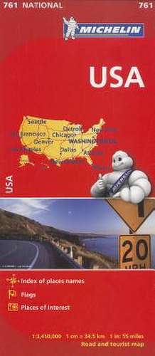 Michelin USA Road Map de Michelin Travel & Lifestyle