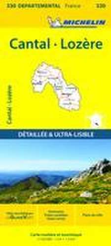 Cantal, Lozire - Michelin Local Map 330 de Michelin