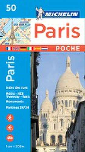 Paris Pocket - Michelin City Plan 50 de Michelin