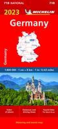 Germany 2023 - Michelin National Map 718 de Michelin