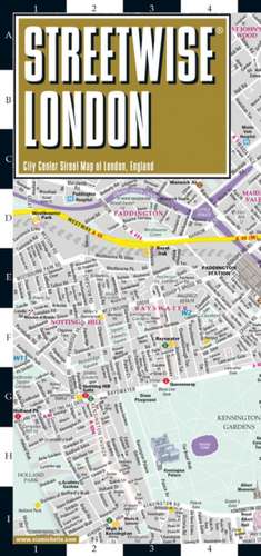 Streetwise London Map - Laminated City Center Street Map of London, England de Michelin