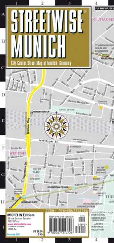 Streetwise Edinburgh Map - Laminated City Center Street Map of Edinburgh, Scotland: City Plans de Michelin