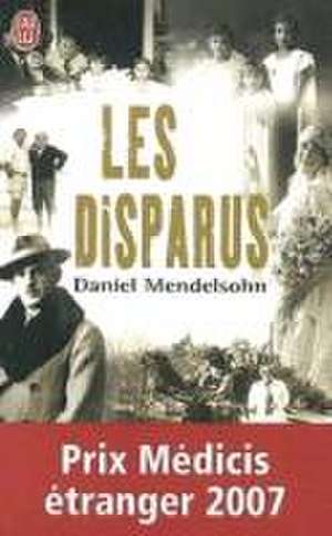 Les Disparus de Daniel Mendelsohn