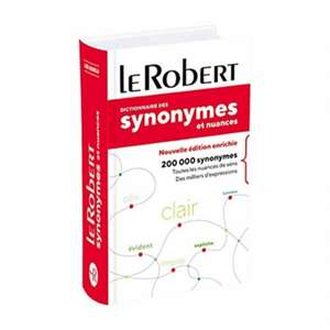 Dictionnairer de Synonymes et Nuances Poche Plus de Rey Alain