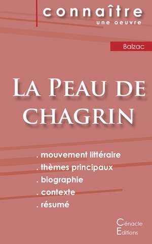 Fiche de lecture La Peau de chagrin de Balzac (Analyse littéraire de référence et résumé complet) de Honoré de Balzac