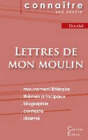 Fiche de lecture Lettres de mon moulin de Alphonse Daudet (Analyse littéraire de référence et résumé complet) de Alphonse Daudet