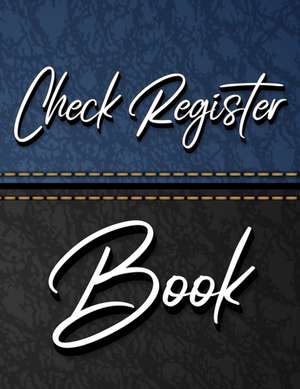 Check Register Book de Millie Zoes