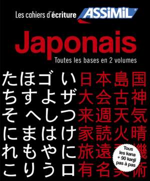 Coffret cahiers d'criture Japonaise Kana et Kanji de Catherine Garnier