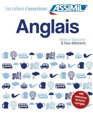 Coffret Cahiers d'exercices ANGLAIS Dbutants + Faux-dbutants de Helene Bauchart