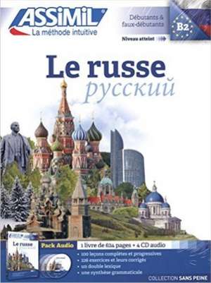 Melnikova, V: Le Russe (Pack CD (livre+4CD audio) de Victoria de Melnikova