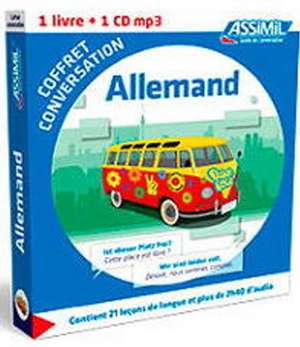 Coffret conversation allemand (guide +CD) de Bettina Schodel