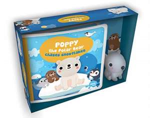 Poppy the Polar Bear Chases Snowflakes de Auzou Publishing