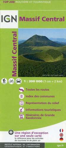 Massif Central 1 : 200 000