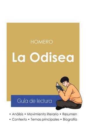 Guía de lectura La Odisea de Homero (análisis literario de referencia y resumen completo) de Homero