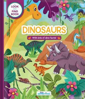 Little Detectives: Dinosaurs: A Look-And-Find Book de Carine Laforest