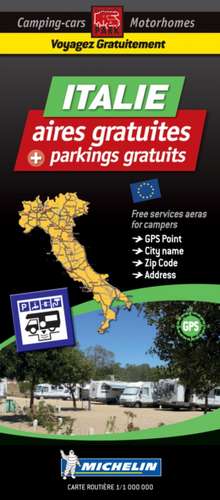 Italy Motorhome Stopovers de Michelin