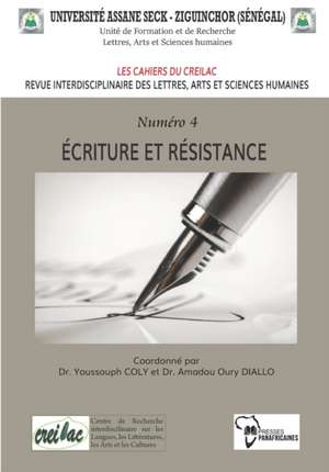 Écriture Et Résistance de Amadou Oury Diallo