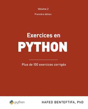 Exercices en Python de Hafed Benteftifa