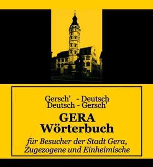 Gera Wörterbuch de Ronny Elsner