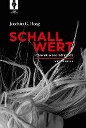 SCHALLWERT de Joachim Georg Hoog