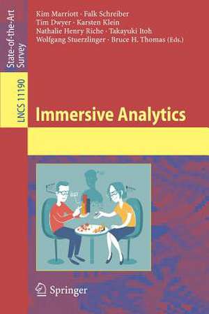 Immersive Analytics de Kim Marriott