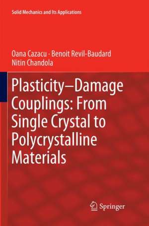 Plasticity-Damage Couplings: From Single Crystal to Polycrystalline Materials de Oana Cazacu