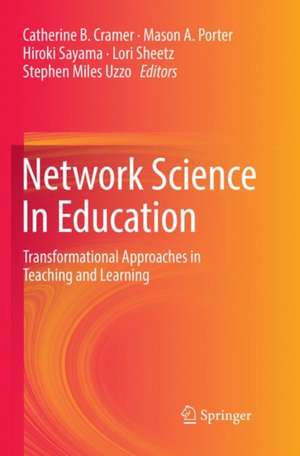 Network Science In Education de Catherine B. Cramer