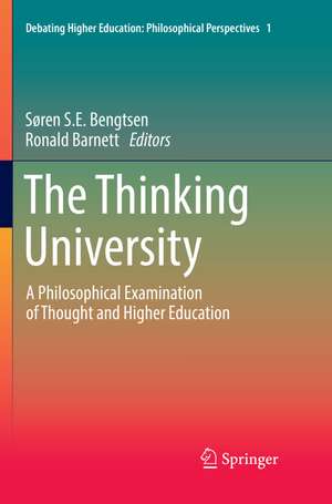 The Thinking University de Søren S. E. Bengtsen
