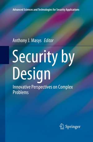 Security by Design de Anthony J. Masys