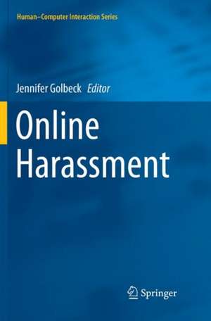 Online Harassment de Jennifer Golbeck