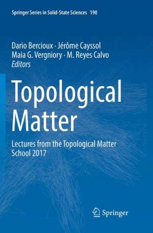 Topological Matter de Dario Bercioux