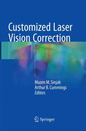 Customized Laser Vision Correction de Mazen M. Sinjab