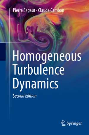 Homogeneous Turbulence Dynamics de Pierre Sagaut