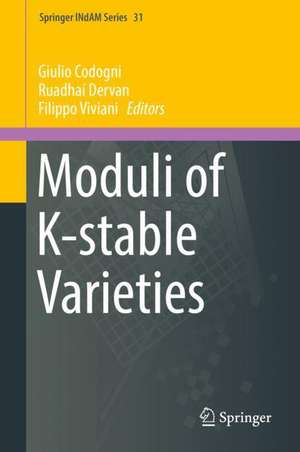 Moduli of K-stable Varieties de Giulio Codogni