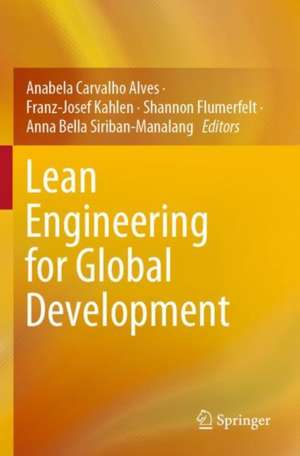 Lean Engineering for Global Development de Anabela Carvalho Alves