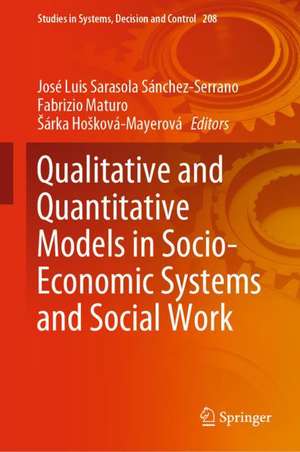 Qualitative and Quantitative Models in Socio-Economic Systems and Social Work de José Luis Sarasola Sánchez-Serrano