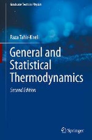 General and Statistical Thermodynamics de Raza Tahir-Kheli