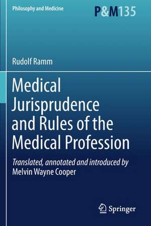 Medical Jurisprudence and Rules of the Medical Profession de Melvin Wayne Cooper