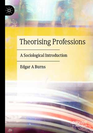 Theorising Professions de Edgar A Burns