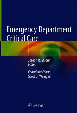 Emergency Department Critical Care de Joseph R. Shiber